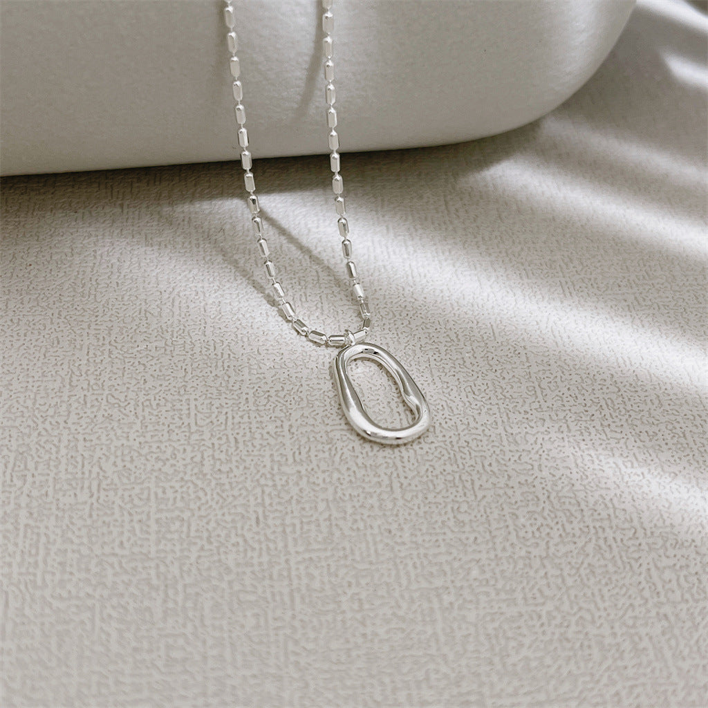925 Sterling Silver Simple fashion necklace