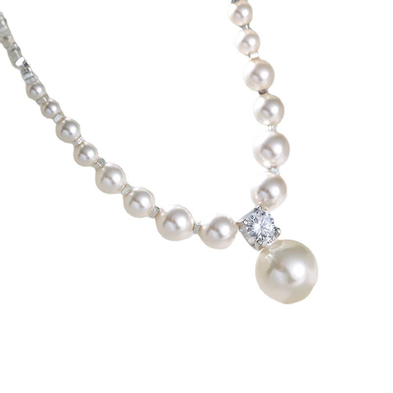 925 Sterling Silver Pearl necklace
