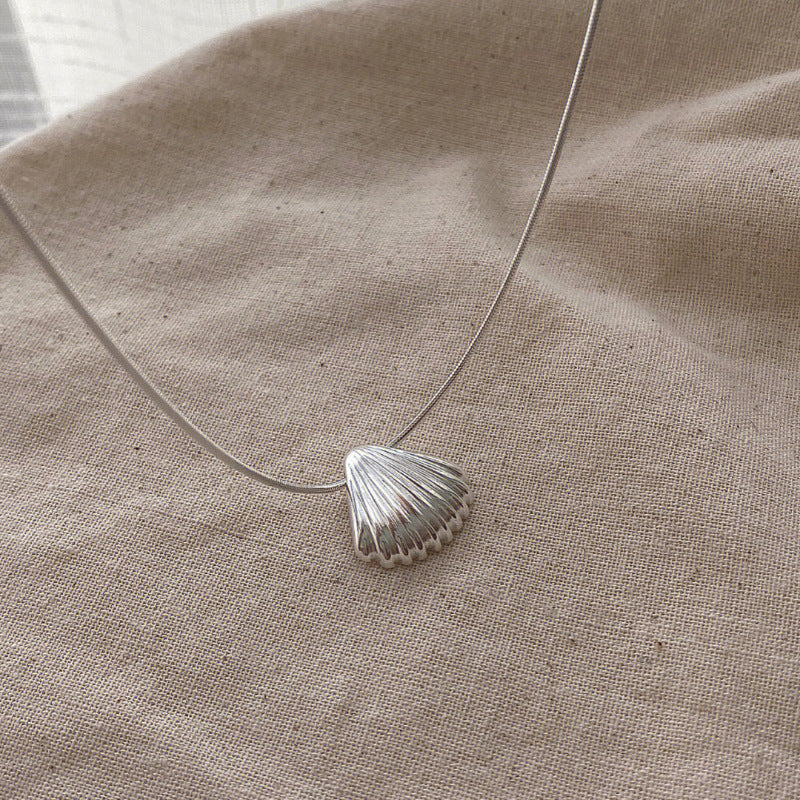 925 Sterling Silver Shell necklace
