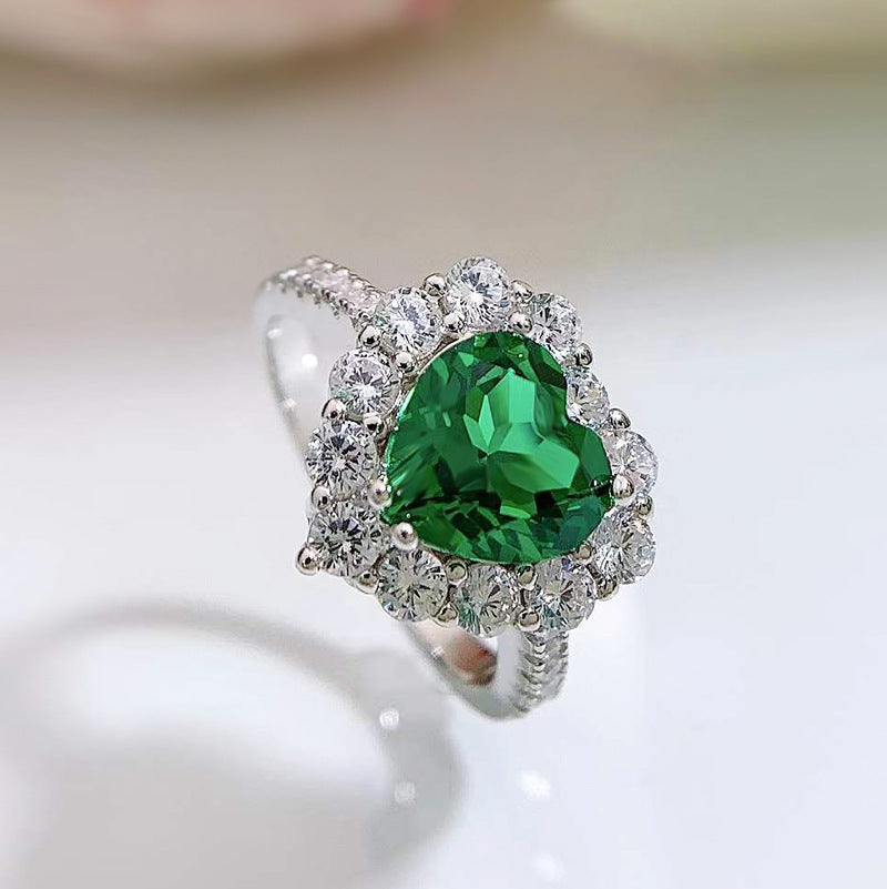 925 Sterling Silver Heart ring