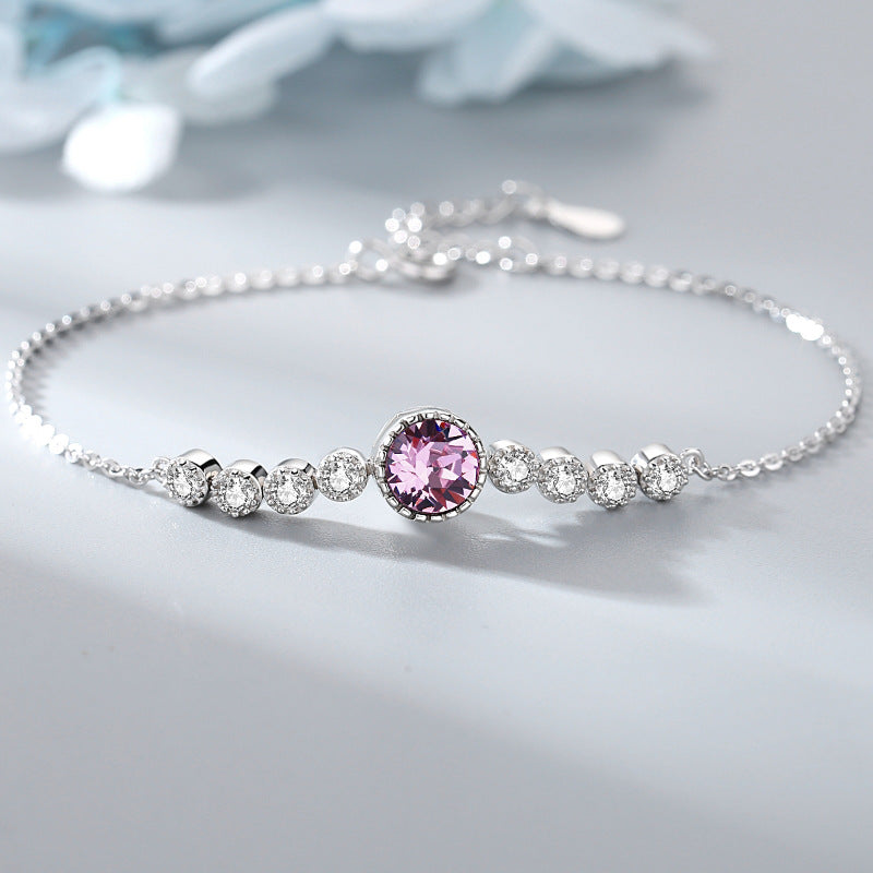 925 Sterling Silver The Heart of the Ocean bracelet