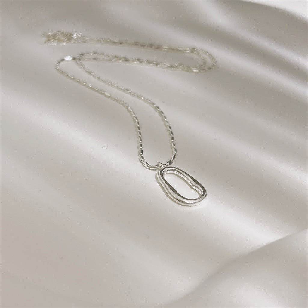 925 Sterling Silver Simple fashion necklace