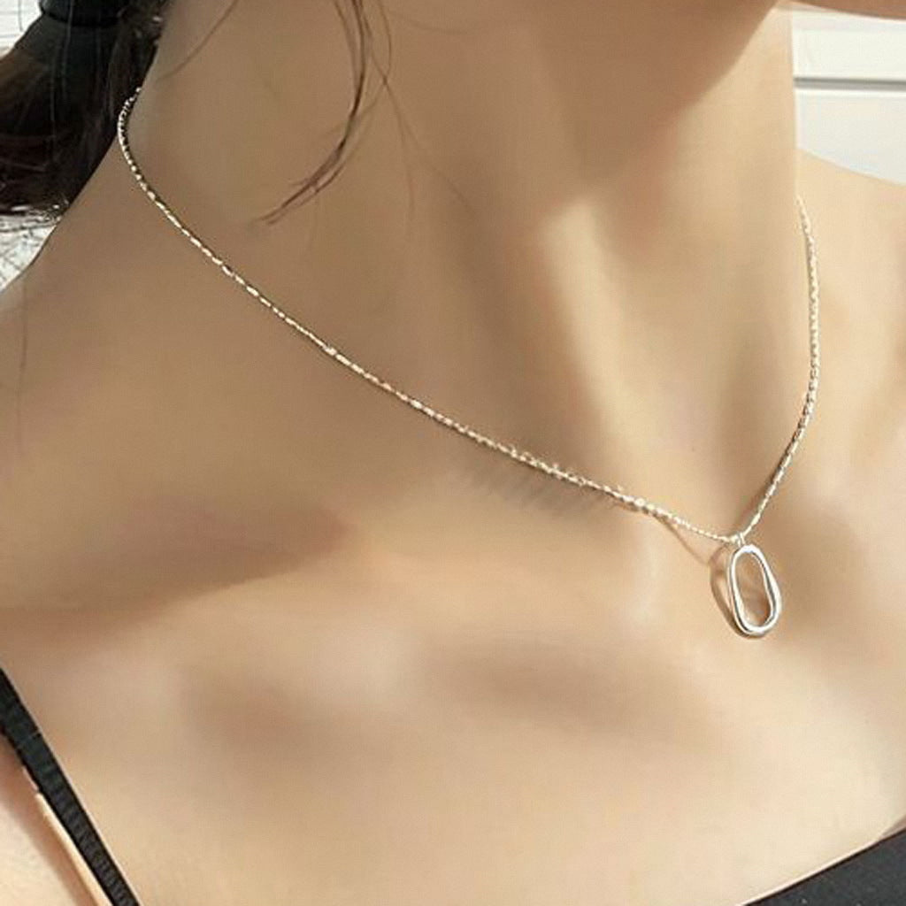 925 Sterling Silver Collarbone necklace