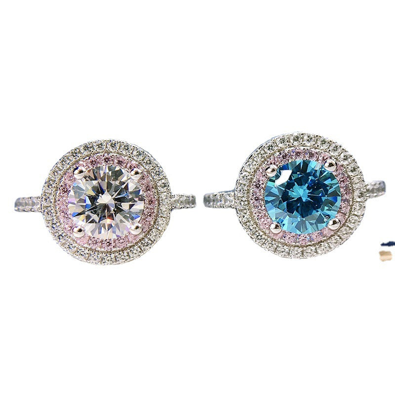925 Sterling Silver Princess ring