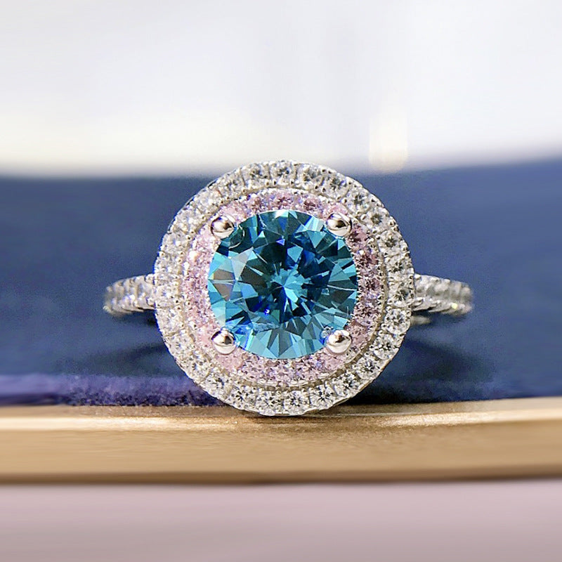 925 Sterling Silver Princess ring