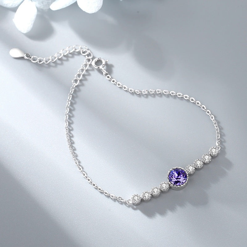 925 Sterling Silver The Heart of the Ocean bracelet