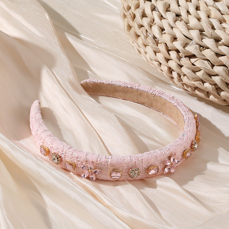 Free shipping Baroque Vintage Rhinestone Headband