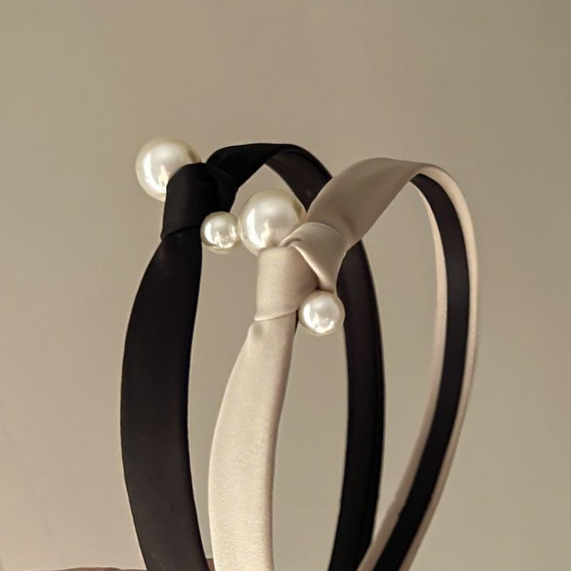 Free shipping , Vintage satin hair hoop with high sense