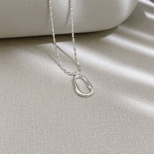 925 Sterling Silver Simple fashion necklace