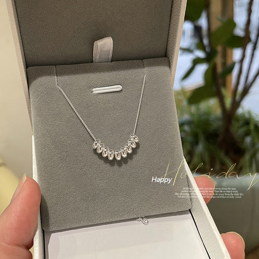 925 Sterling Silver Lucky bead necklace