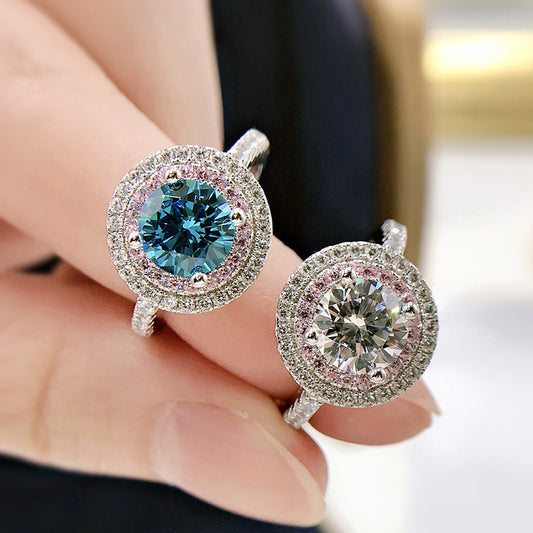 925 Sterling Silver Princess ring