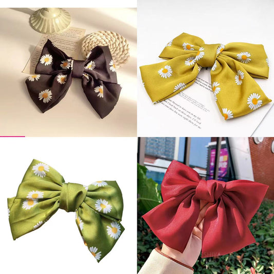 Big bow hair clip