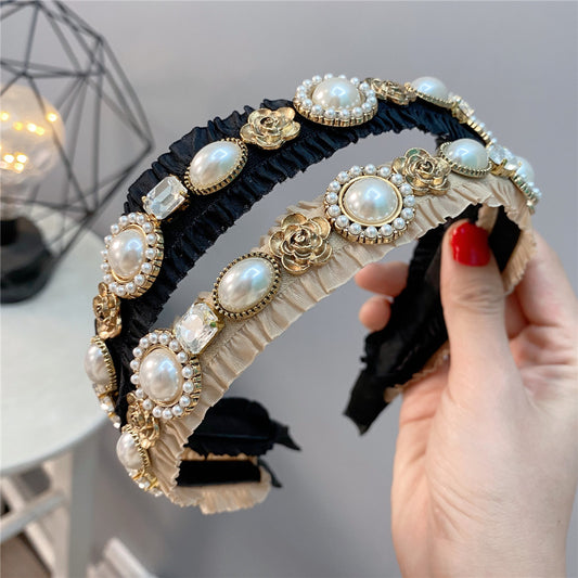 Free shipping Baroque Vintage Rhinestone Headband