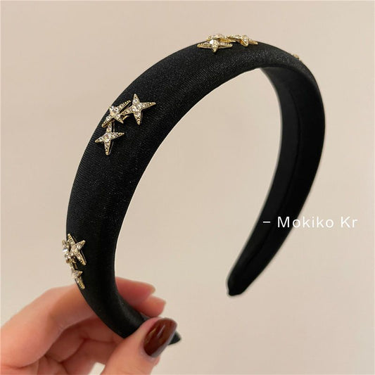 Free shipping Retro simple star headband