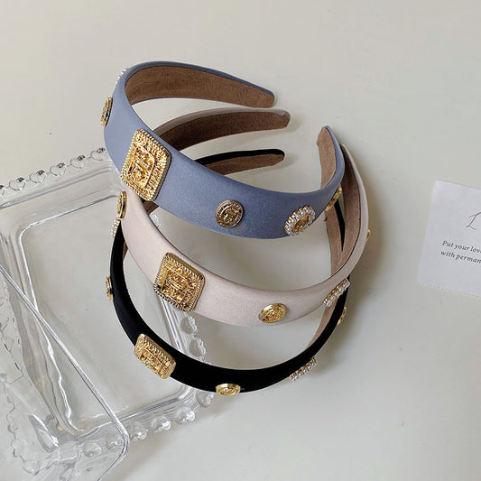 Free shipping Heavy industry simple temperament headband