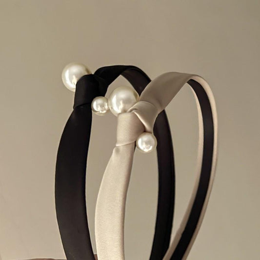 Free shipping , Vintage satin hair hoop with high sense